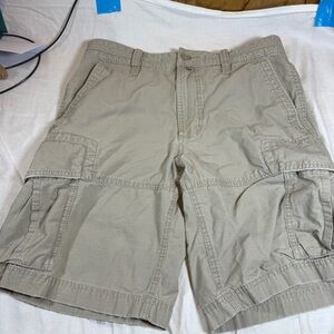 The North Face Cargo Shorts Hiking Utility Beige Khaki Men's 32